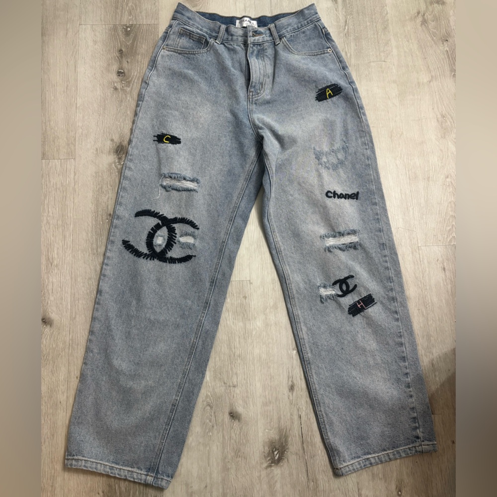 High Waisted Mom Jeans